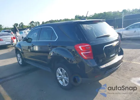 2016 Chevrolet Equinox Ls из США, поврежденный, VIN 2GNALBEK5G1154419